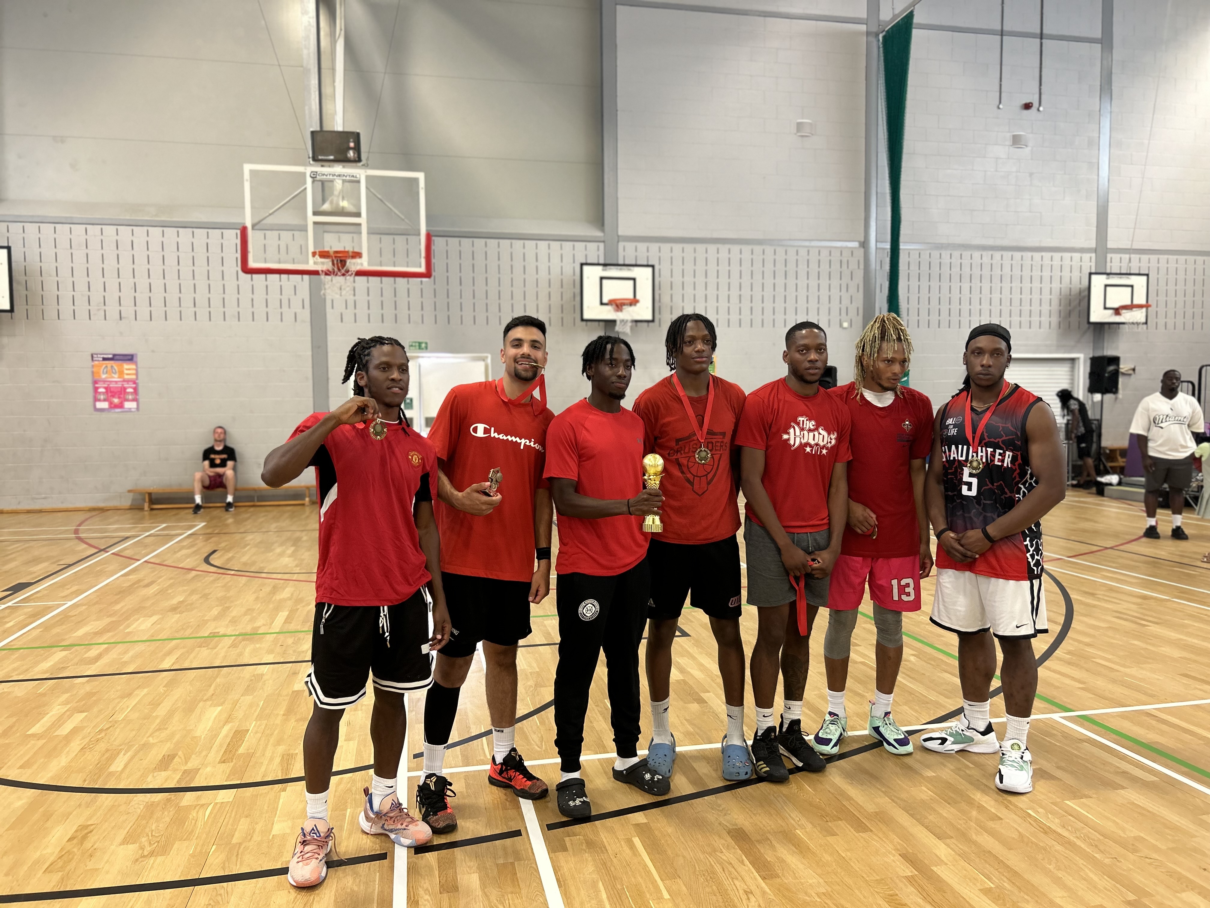 Basketball community gathering